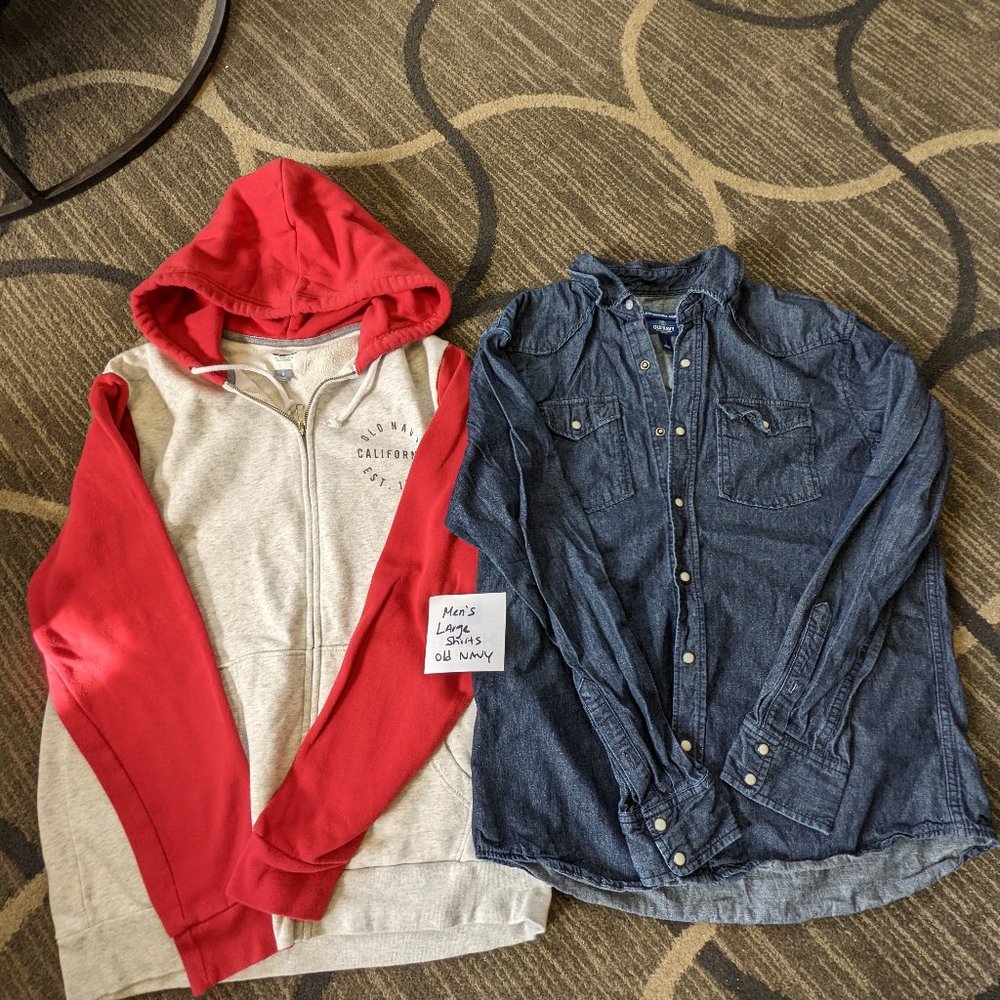 Men's Old Navy L Long Sleeve Shirts
